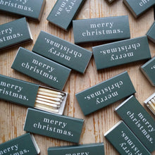 Load image into Gallery viewer, merry christmas matches
